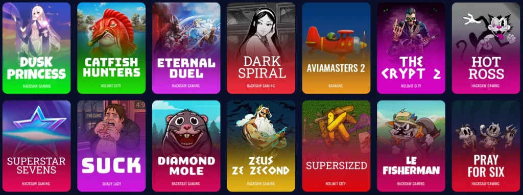 Lolajack Casino affiliate landing preview